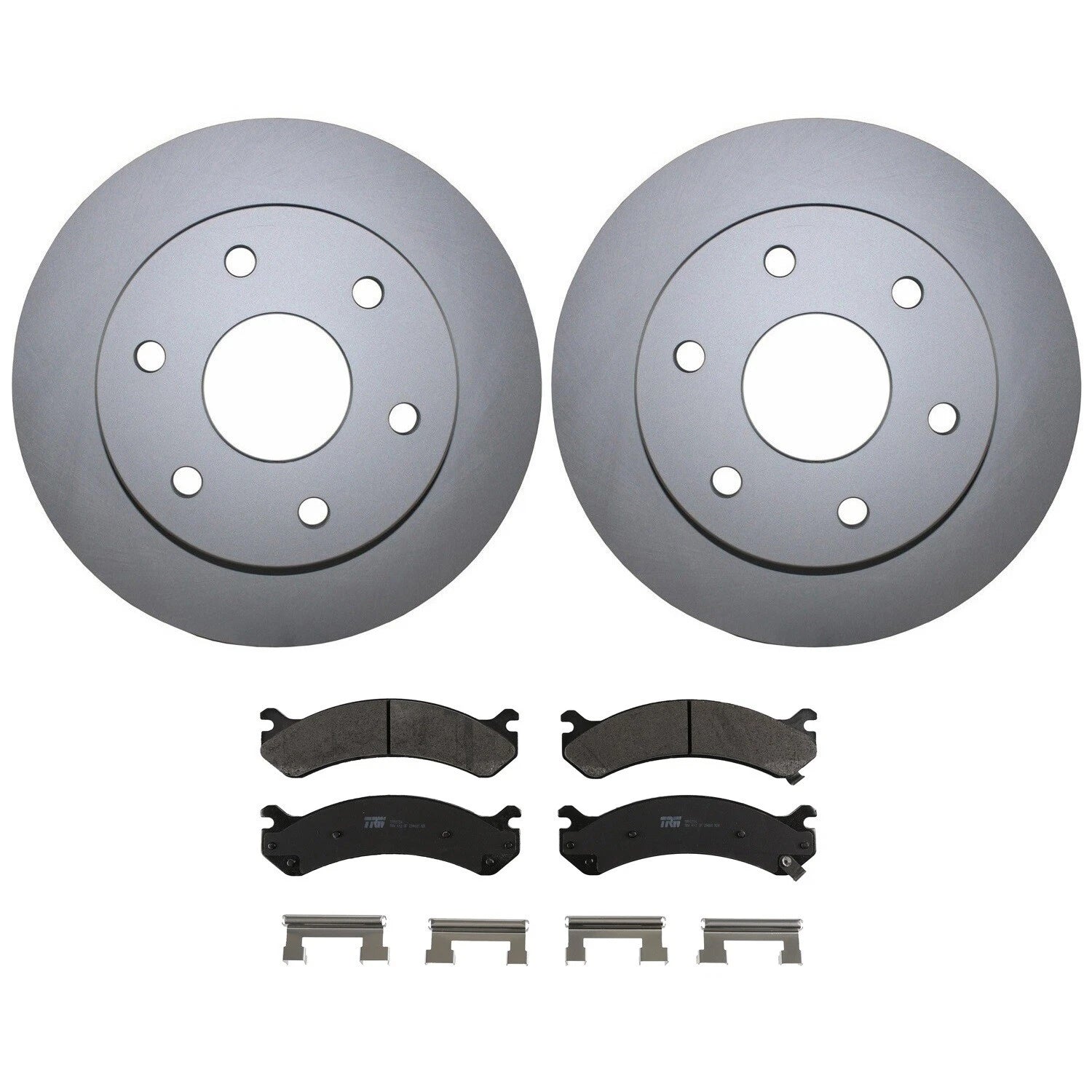 Front Brake Kit 305mm Rotors TRW Metallic Pads for Silverado Sierra 1500 (2007–2013)