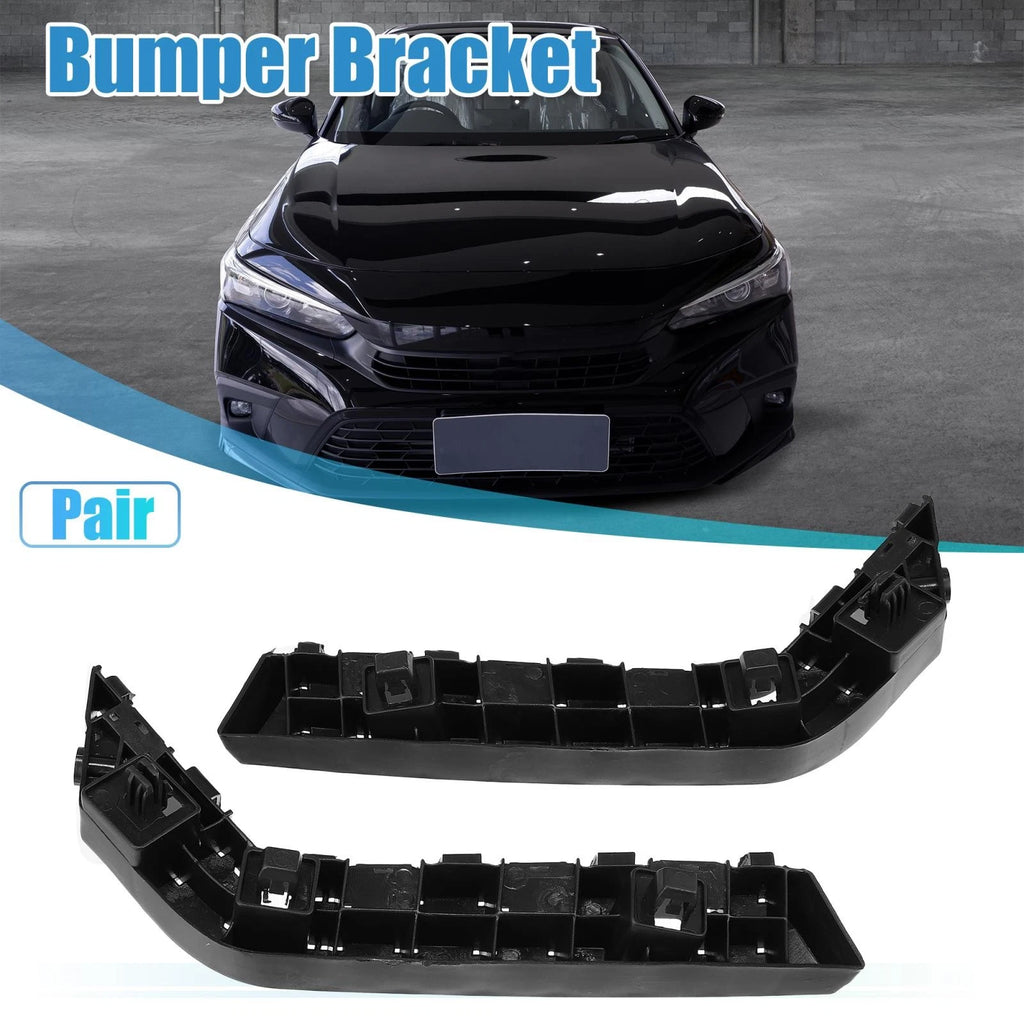 2X Front Bumper Bracket Mounting Support for Honda Civic (2016–2021)
