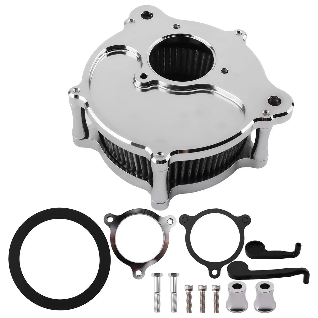Air Cleaner Intake Filter Set for Harley M8 Softail (2018–2023)