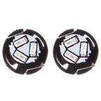 Set of 6 T5/T4.7 3-LED Bulbs for Dash A/C Control Light (12mm)