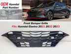 Front Bumper Grille for Hyundai Elantra (2021–2023) 86351AA010