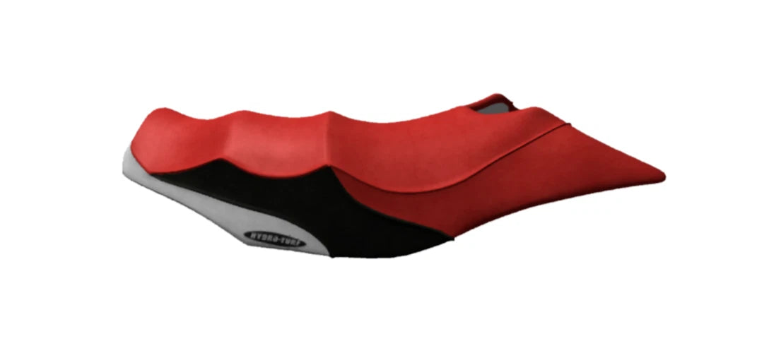Hydro-Turf Seat Cover for SeaDoo GTI 130 155 Wake 155 (2006–2010) Red/White/Black