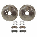 Rear Brake Disc Rotors and Pads Kit for Nissan Pathfinder (2005–2012)