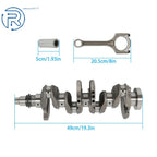 Set of 4 Crankshaft Rods & Pistons for Hyundai Kia Soul Forte (2015–2017)