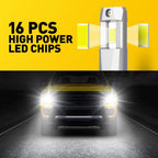 2-Sides H11 LED Headlight Kit for Low Beam Bulb (6500K, 160000LM)