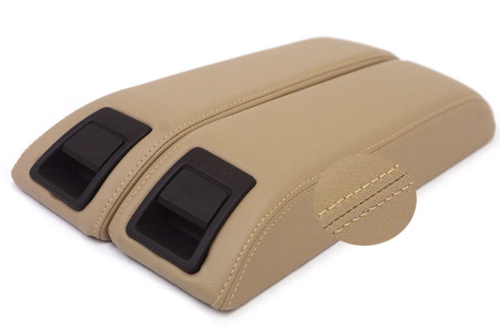 Leather Synthetic Center Console Armrest Cover for Lincoln MKX (2011–2015)