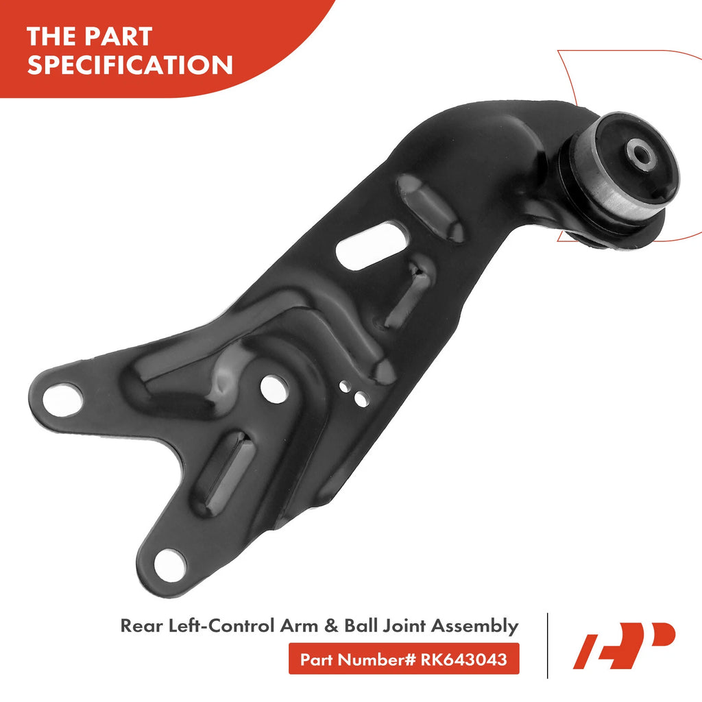 Rear Left Control Arm with Bushing for Chevrolet Malibu (2004-2012)