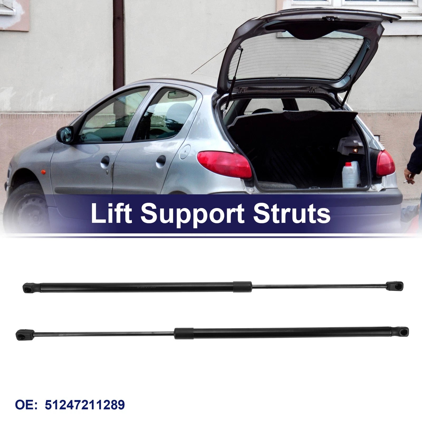 Tailgate Lift Support Struts Gas Spring No. 51247211289 for BMW X3 (2004–2010)