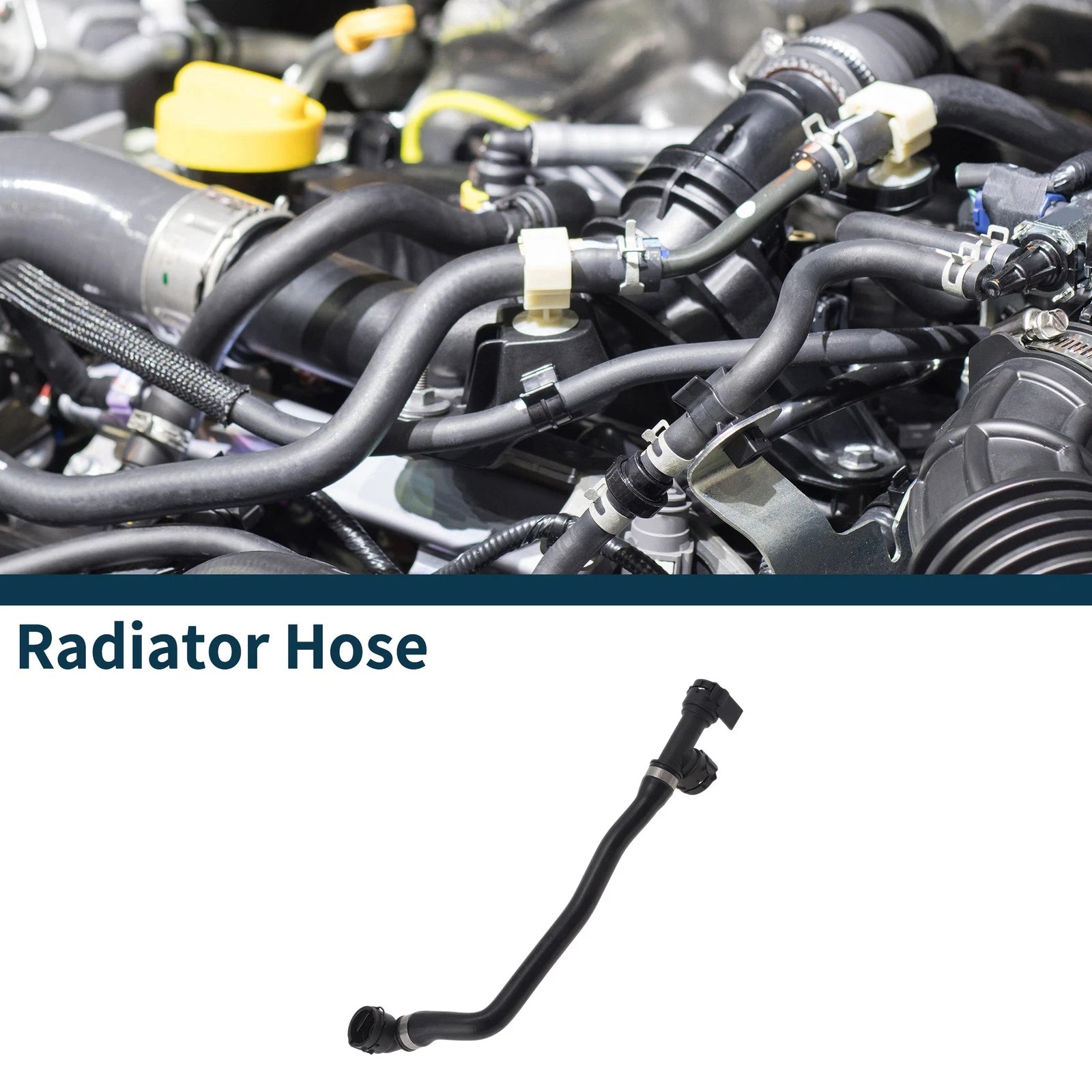 Radiator Hose No.17128602651 for BMW 530i (2017–2020)