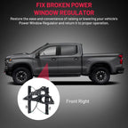 Front Left Power Window Regulator with Motor for Honda CR-V (1997–2001)