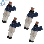 Set of 4 Fuel Injectors for Toyota Tacoma (1995–1999) 2.4L L4 DOHC