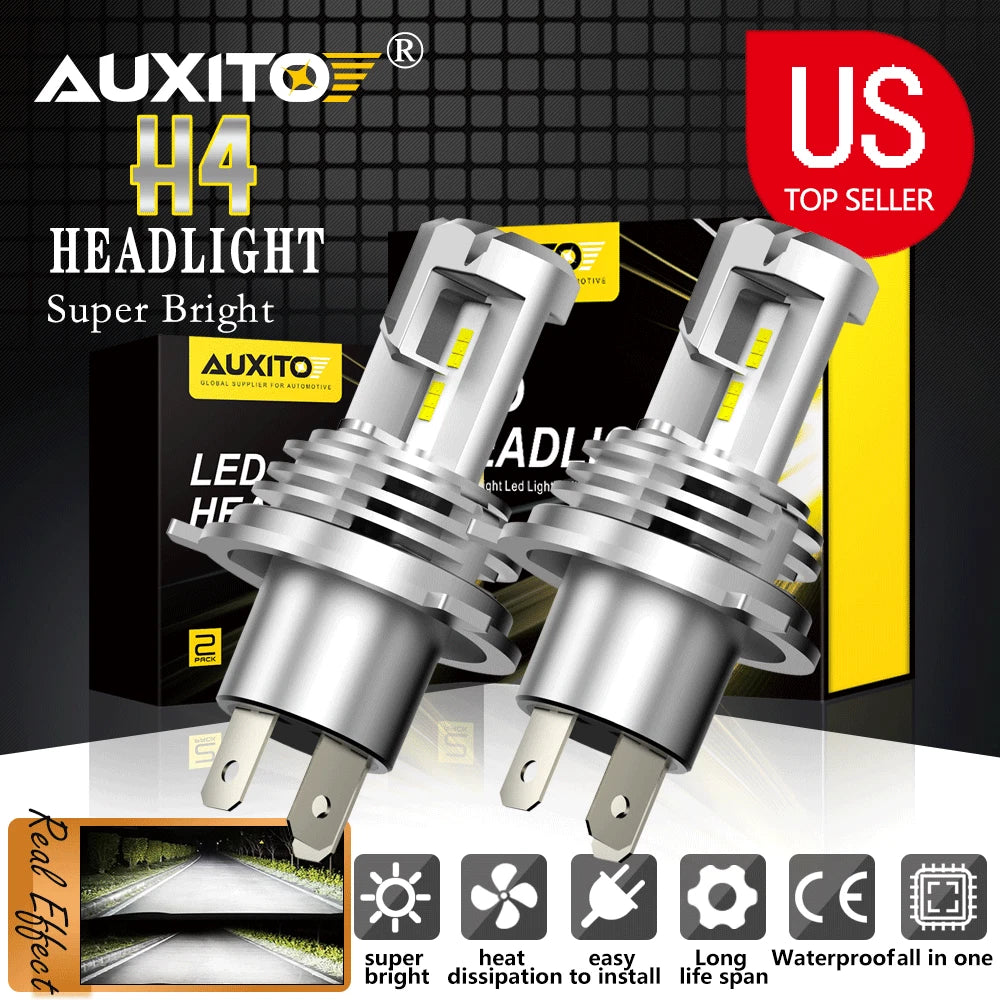 H4 LED Headlight Bulb Conversion Kit