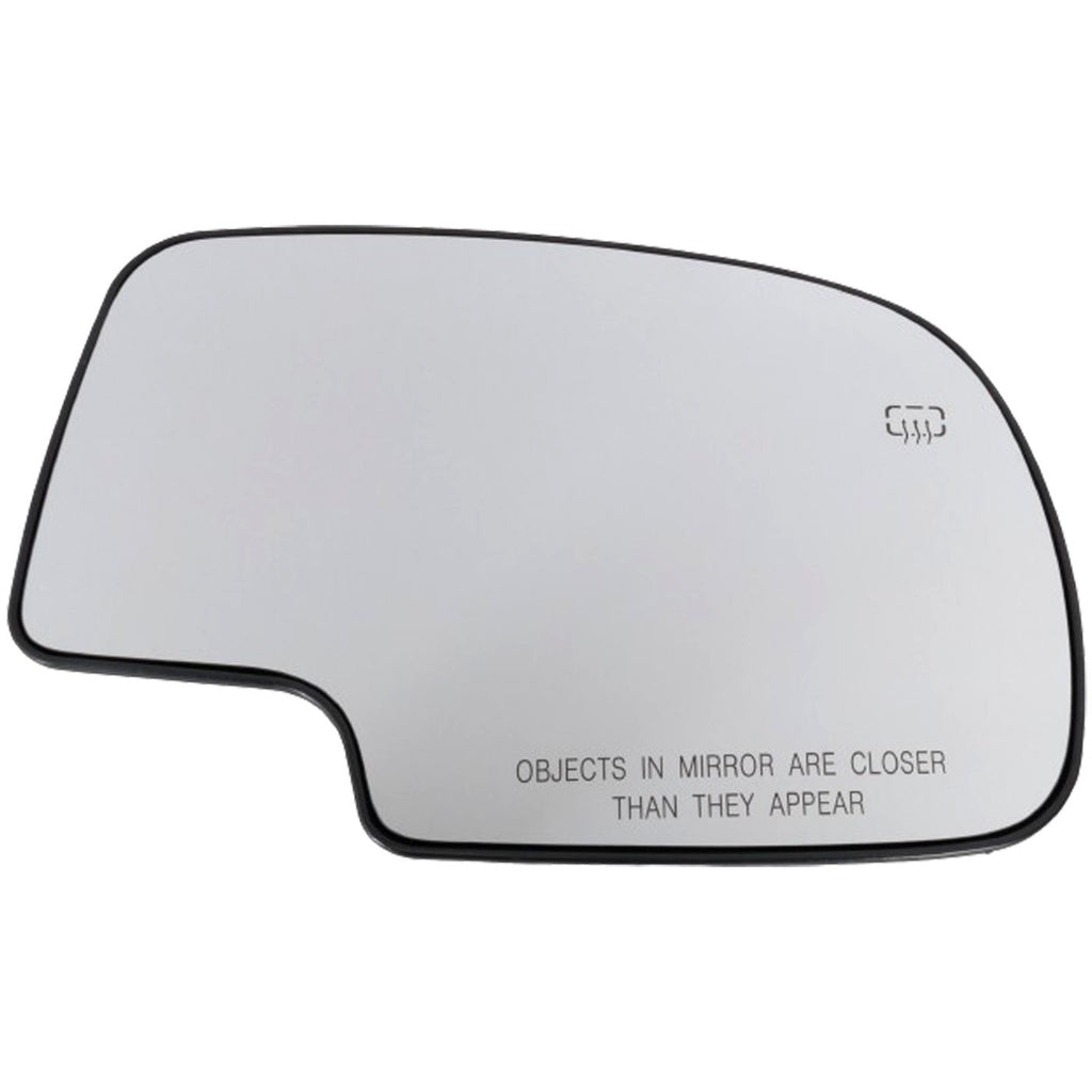 Right Side Heated Mirror Glass for Chevy Suburban 1500 (2000–2006)