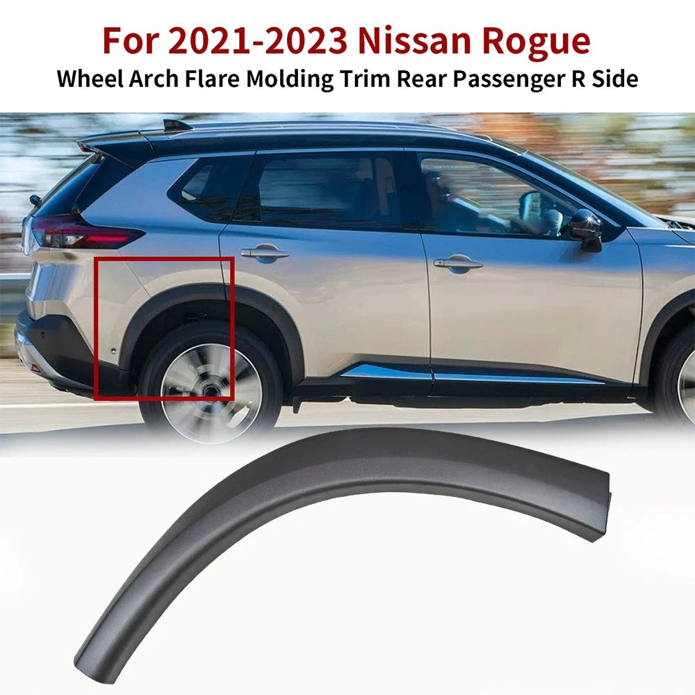 Wheel Arch Flare Molding Trim for Nissan Rogue (2021–2023) R Side