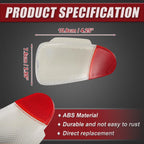 Pair Front Door Panel Courtesy Light Lens for Ford F-150 F-250 