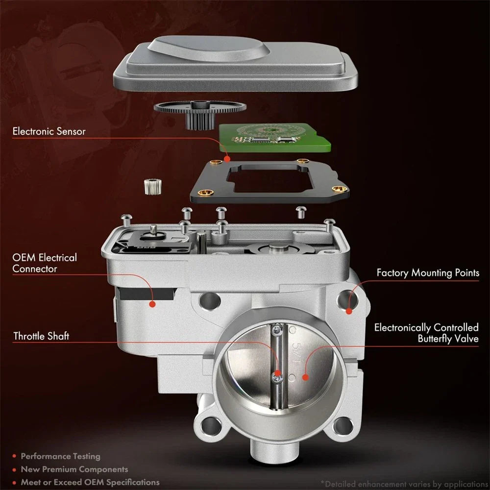 Fuel Injection Throttle Body for Jeep Gladiator, Grand Cherokee (2020-2023)