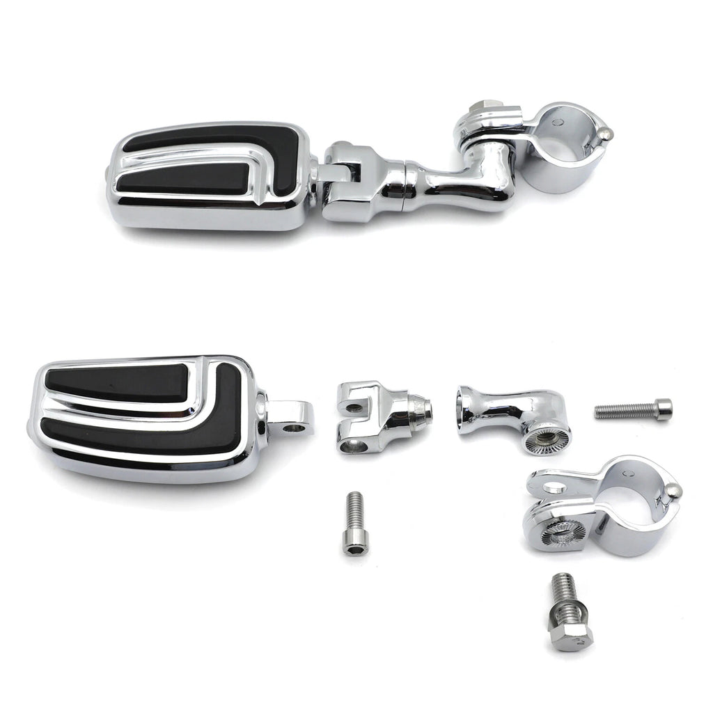 3" Airflow Foot Peg Kit for Honda Shadow, Harley Road King, Street Glide (1990–2023)