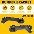 Set of 2 Front Bumper Brackets for Nissan Versa (2012–2018) Steel