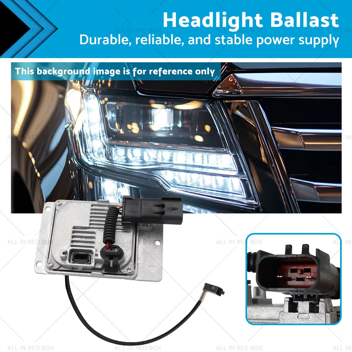 Xenon HID Headlight Ballast Module Lead Kit for Cadillac Escalade (2003–2006)