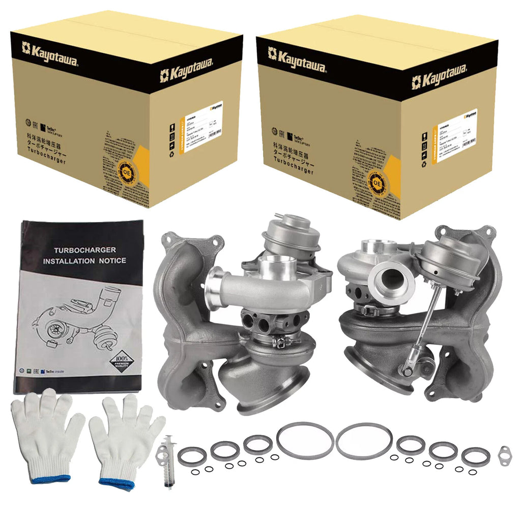 Twin Turbos for BMW 335i 335xi 335is 3.0L (2007–2013)