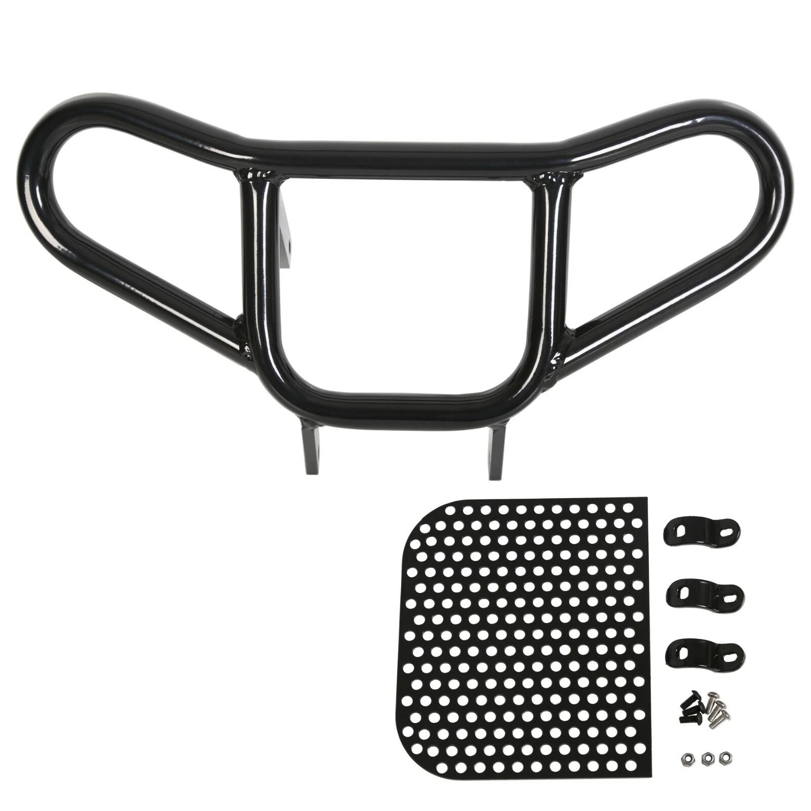 Front Bumper for Honda TRX 400X 400EX 450ER 450R (1999–2014) - Black Aluminum