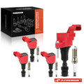 Ignition Coil & Iridium Spark Plug Kit for Chevy GMC Buick Pontiac 