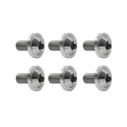 6 x Titanium Alloy M6x25mm Torx Head Bolts for Bike Motor