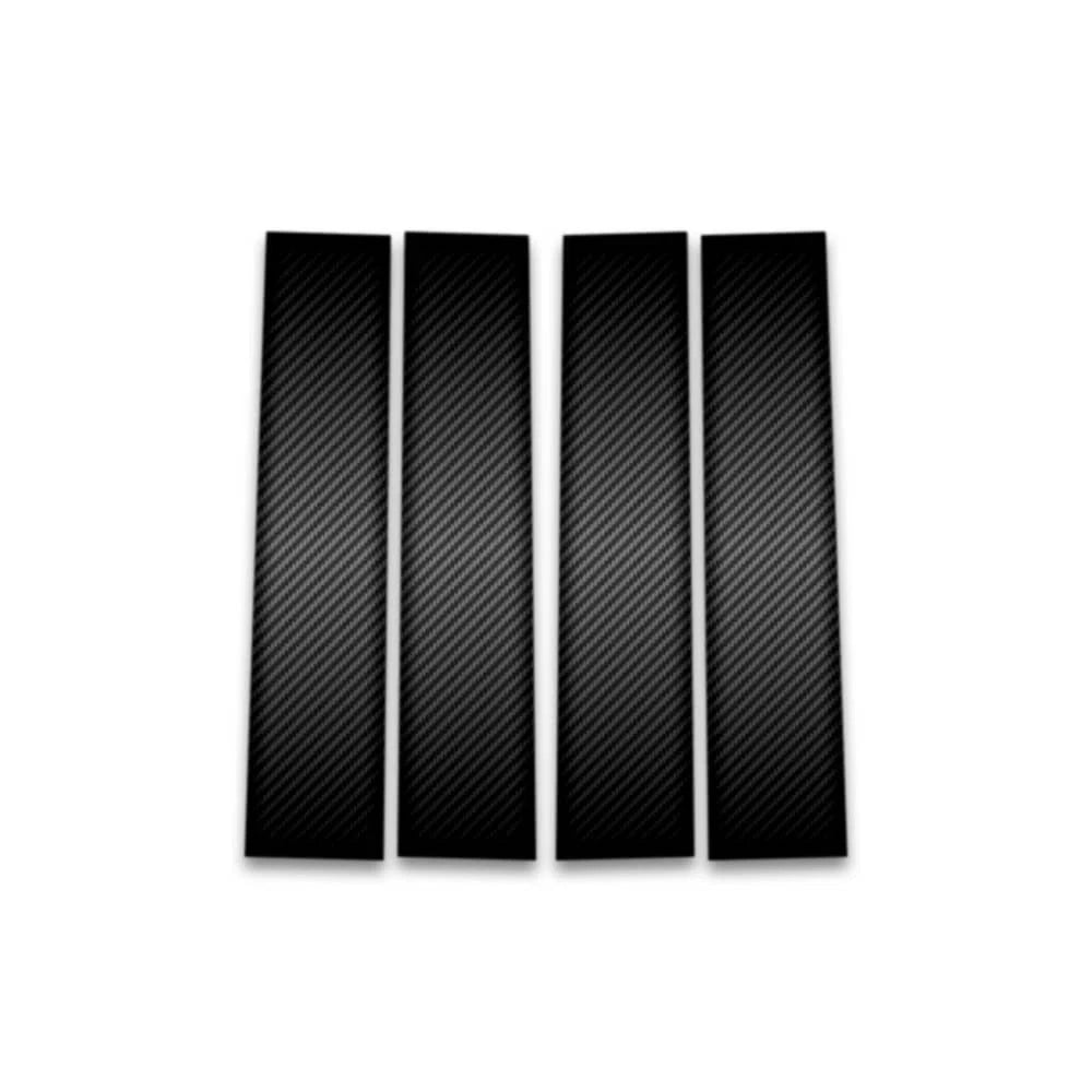 4pc Carbon Fiber Pillar Post Covers for 2004-2014 Ford F-150 - SRC0476