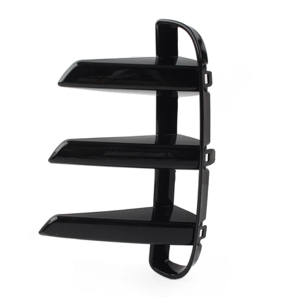 Glossy Black Front Bumper Grille Air Vent Cover for Land Rover Discovery 5 (2021–2022)