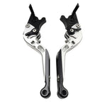 Silver CNC Folding Extendable Brake Clutch Levers for BMW S1000XR (2015-2021)