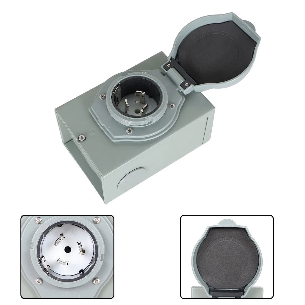 Generator Power Inlet Box for A 3 Prong 125/250V Generator