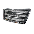 Replacement Black Chrome/Matte Plastic Front Grille For 2010-2015 GMC Terrain