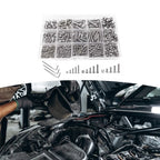 500 PCS Stainless Steel Hex Socket Bolt Nut Organizer Box