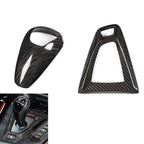 Carbon Fiber Gear Knob Panel Cover for BMW M3 M4 F80 F82 F83 (2014-2018)