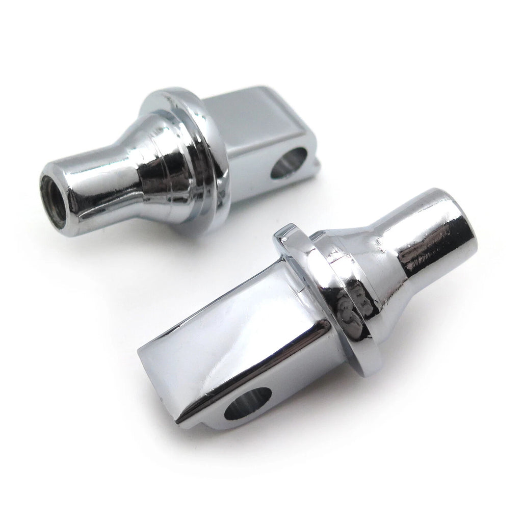 Chrome Foot Pegs Connection Adapter for Victory Hammer Vegas (2004–2017)