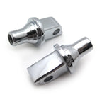 Chrome Foot Pegs Connection Adapter for Victory Hammer Vegas (2004–2017)