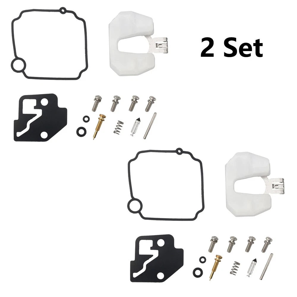 2X Carburetor Repair Kit for Mercury Mariner 9.9 15 HP (4-Stroke) (66M-W0093-01)