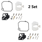 2X Carburetor Repair Kit for Mercury Mariner 9.9 15 HP (4-Stroke) (66M-W0093-01)
