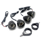 Smoke Lens Turn Signals Kit for Harley Davidson Bullet (41mm)