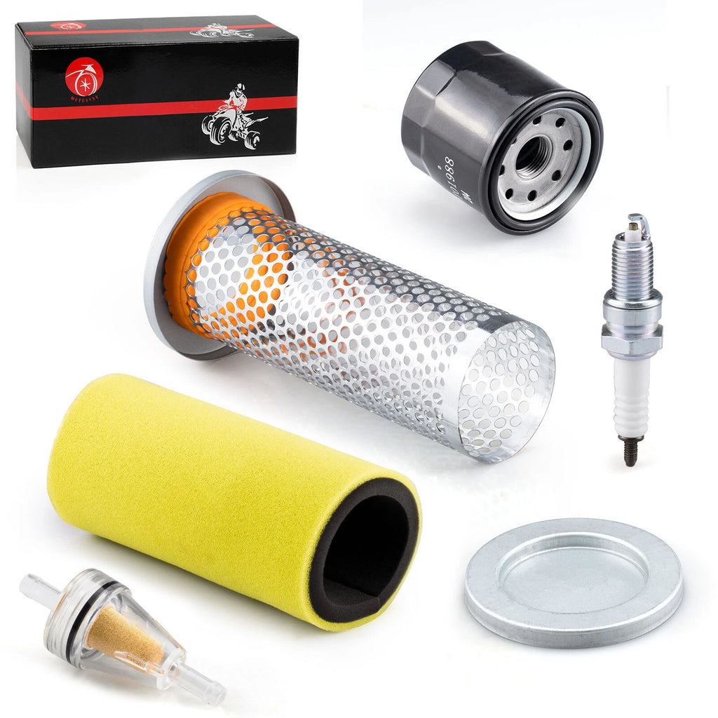 Air Filter Guide Cage Cap Oil Filter Kit for Yamaha Rhino 660 (2004–2007)