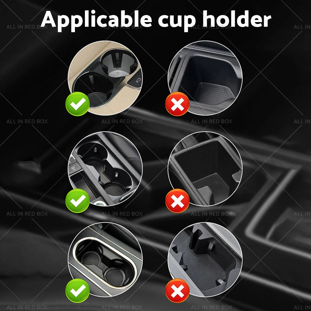 2in1 Universal Cup Holder Stand Cradle for Cell Phone GPS Mount