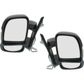 Set of 2 Manual Adjustable Mirrors for Ram ProMaster 1500 2500 3500