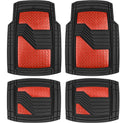 Set of 4 Caterpillar DiamondShield Rubber Floor Mats for Cars Trucks SUV