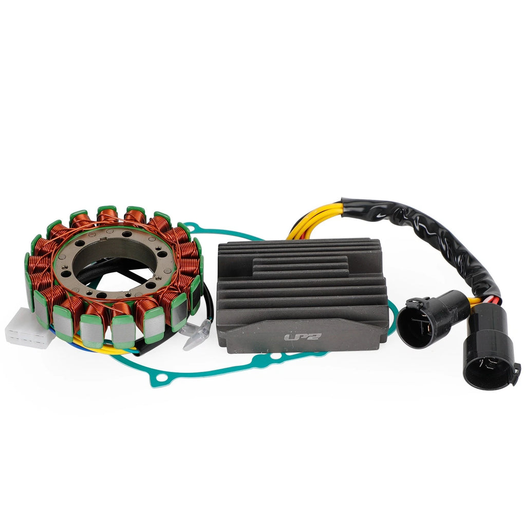 Magneto Stator, Voltage Rectifier, Gasket for Kawasaki Ninja ZX9R (2000–2003)