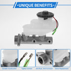Brake Master Cylinder with Reservoir No. 46100SX0A01 for Honda Accord (1998–2002)