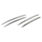Silver Front Bumper Splitter Fins Spoiler Canards for Benz C-Class (2022-2023)