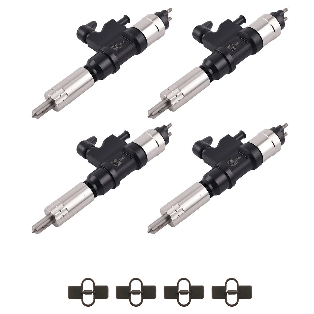 4X Diesel Fuel Injectors Set for Isuzu 4HL1 6HL1 (095000-5500)