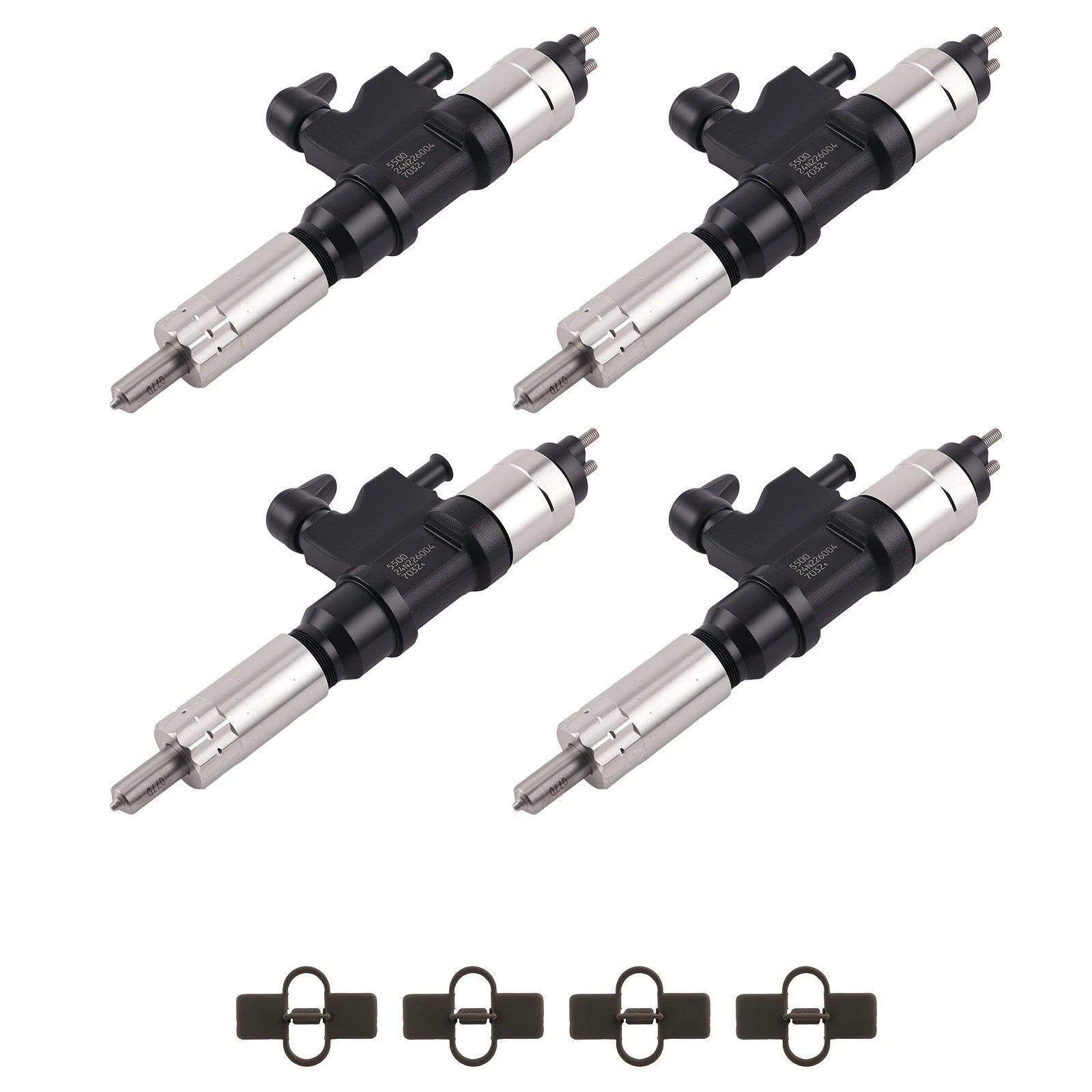 4X Diesel Fuel Injectors Set for Isuzu 4HL1 6HL1 (095000-5500)