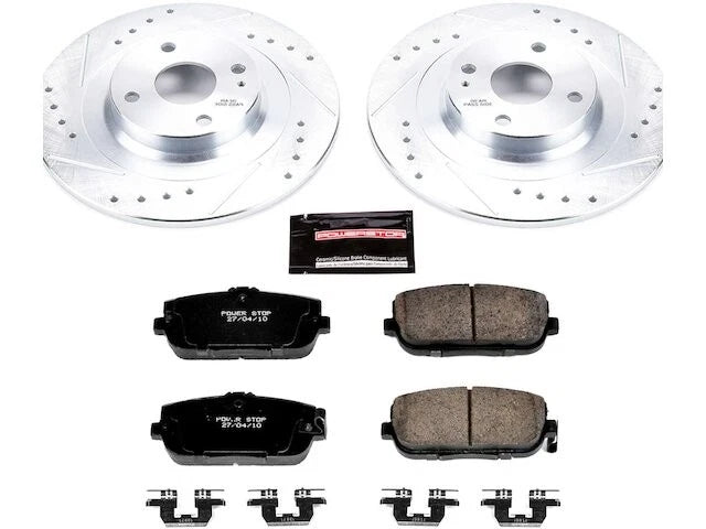 Rear Brake Pad and Rotor Kit for Mazda MX5 Miata (2016–2024) YK573XY