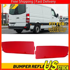 2X Rear Bumper Light Reflector for Mercedes Sprinter W906 (2006â2018)